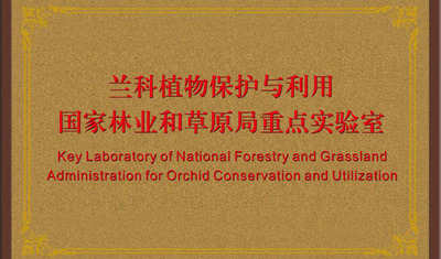 “兰科植物保护与利用国家林业局重点实验室” 通过评审